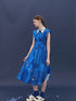 Blue Bird Flare Dress